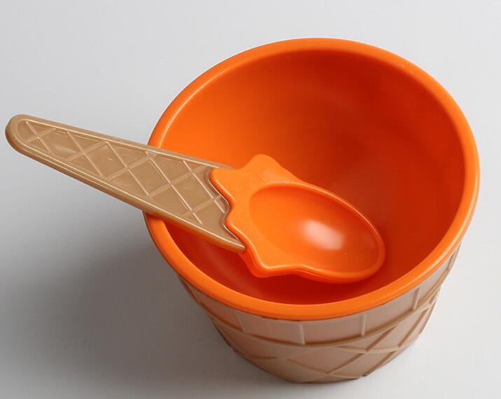 Ice-cream cup with spoon(图5)