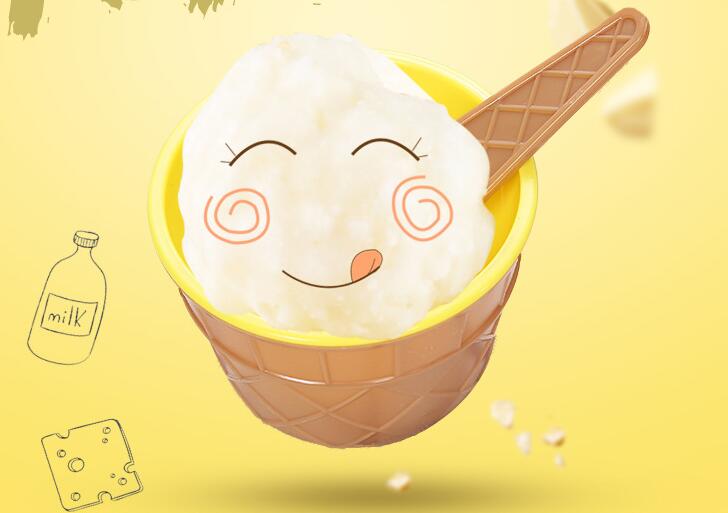 Ice-cream cup with spoon(图7)